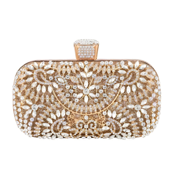 The Ophelia Sequin Clutch Purse - Multiple Colors Hypersku Gold 