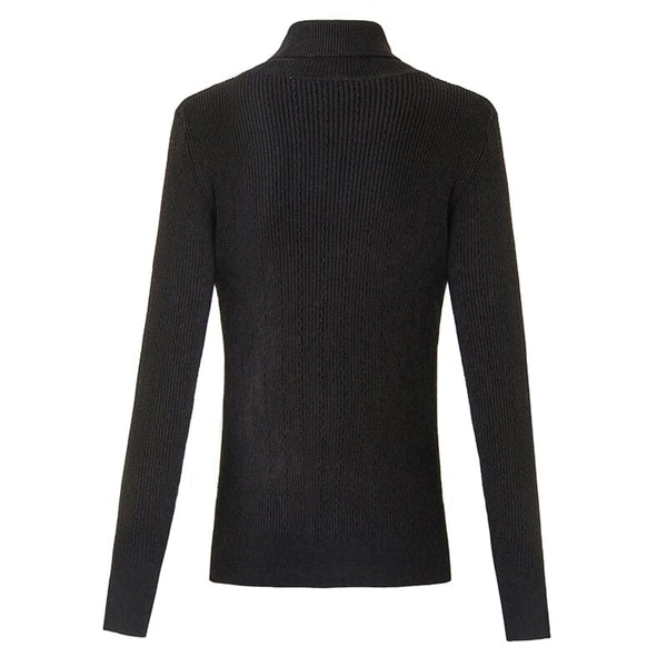 The Leighton Long Sleeve Knitted Turtleneck - Multiple Colors 0 SA Styles 