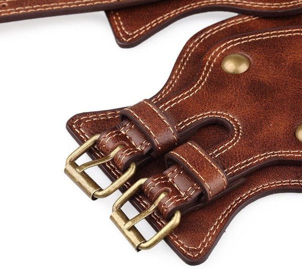 The Agatha Faux Leather Waistband Belt 0 SA Styles 