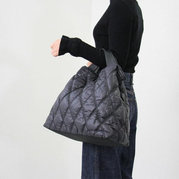 The Campbell Quilted Tote Bag - Multiple Colors 0 SA Styles 