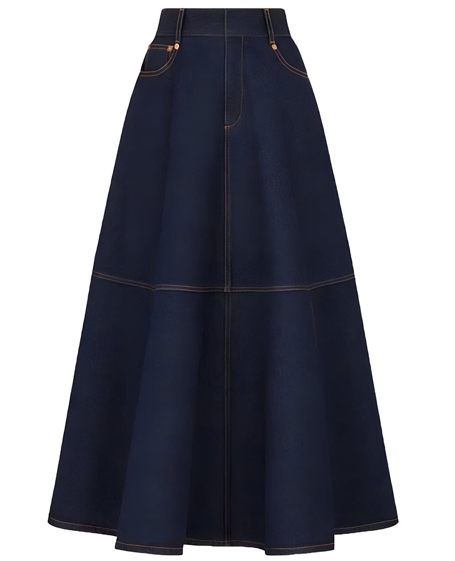 The Ranch High Waist Denim Skirt 0 SA Styles S 