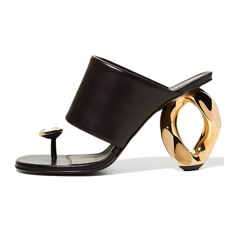 The Genesis Pin-Toe Sandals - Multiple Colors 0 SA Styles Black EU 34 / US 4.5 