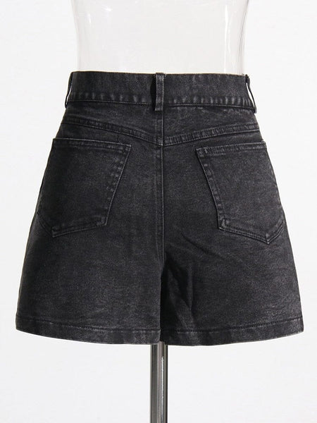 The Aussie High Waist Denim Shorts 0 SA Styles 