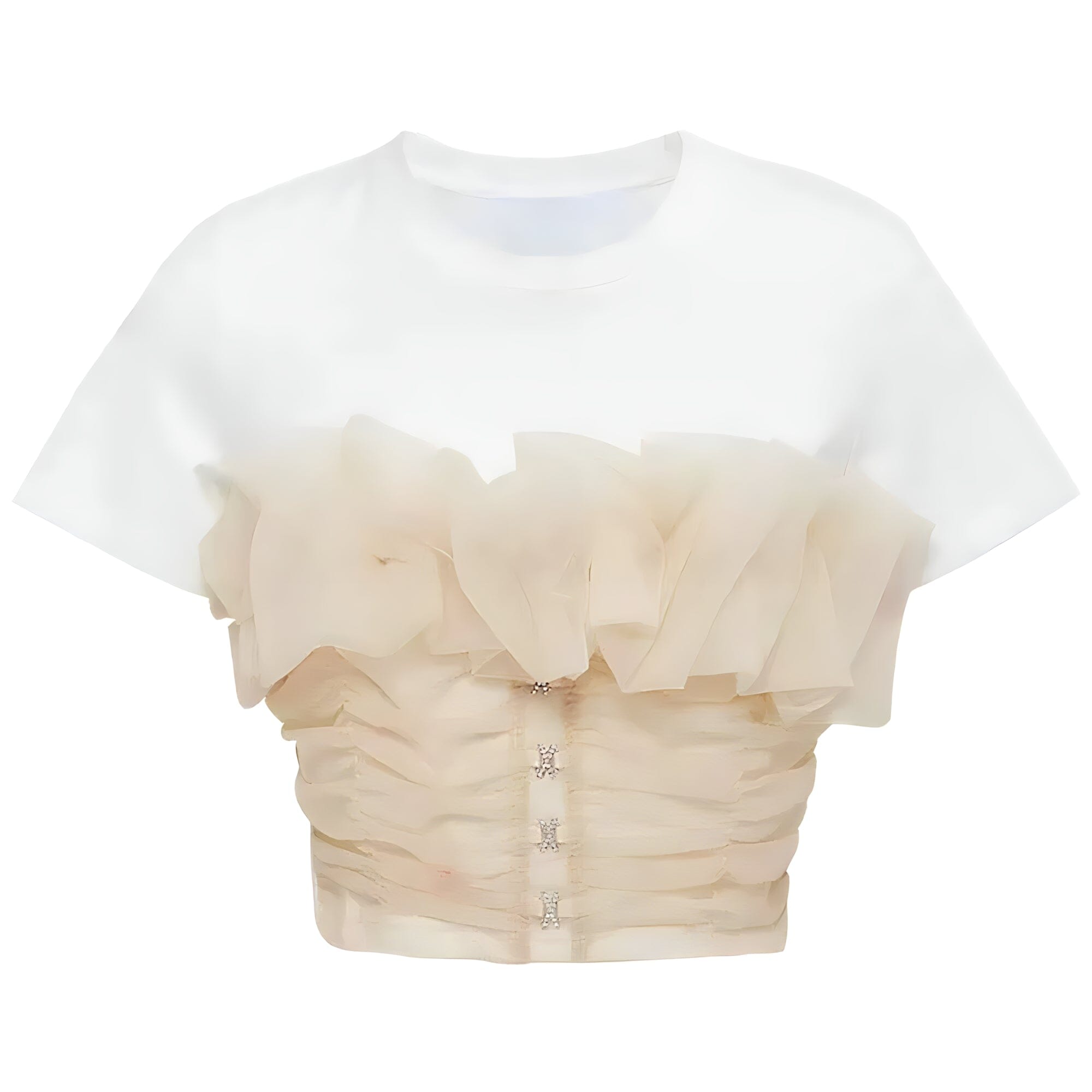 The Tutu Short Sleeve Shirt - Multiple Colors 0 SA Styles White S 