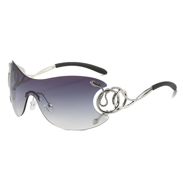 The LA Sunglasses - Multiple Colors 0 SA Styles Gray 