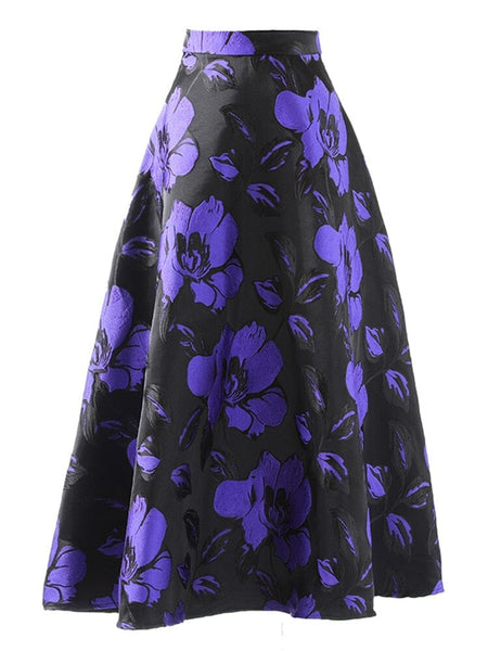The Foliage High Waist Skirt - Multiple Colors 0 SA Styles 