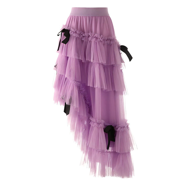 The Bowie High Waist Skirt - Multiple Colors 0 SA Styles Purple S 