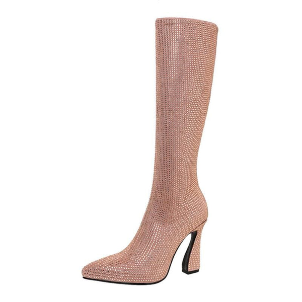 The Josie Knee High Boots - Multiple Colors 0 SA Styles Pink 34 