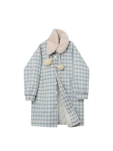 The Harper Long Tail Plaid Overcoat 0 SA Styles S 