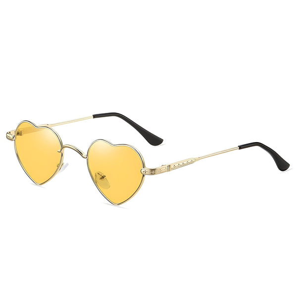 The Heart Eyes Ultralight Sunglasses - Multiple Colors 0 SA Styles Gold 