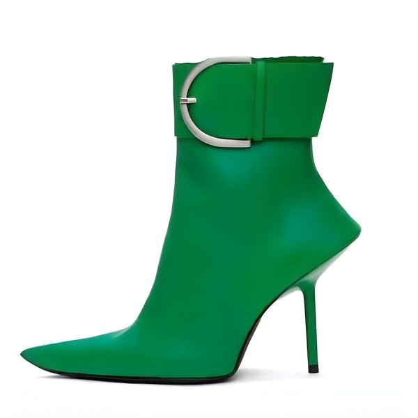 The Devlin Ankle Boots - Multiple Colors SA Styles Green EU 34 / US 4.5 