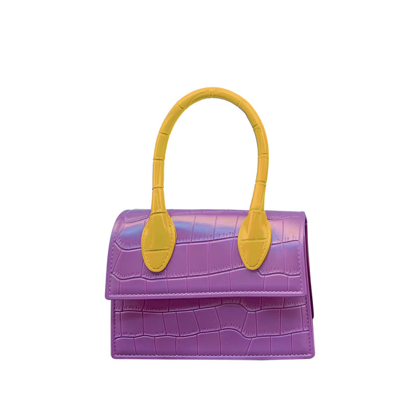 The Jellybean Mini Handbag Clutch - Multiple Colors 0 SA Styles Purple 