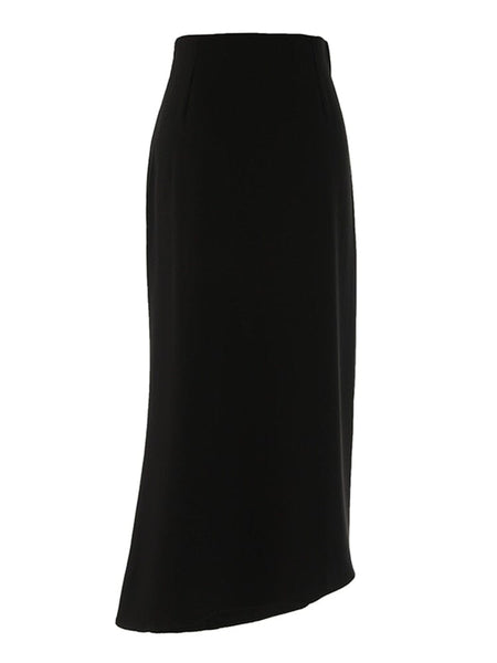 The Diana High-Waisted Irregular Skirt - Multiple Colors 0 SA Styles 