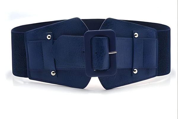 The Melina Faux Leather Waistband Belt - Multiple Colors 0 SA Styles Blue 70cm 