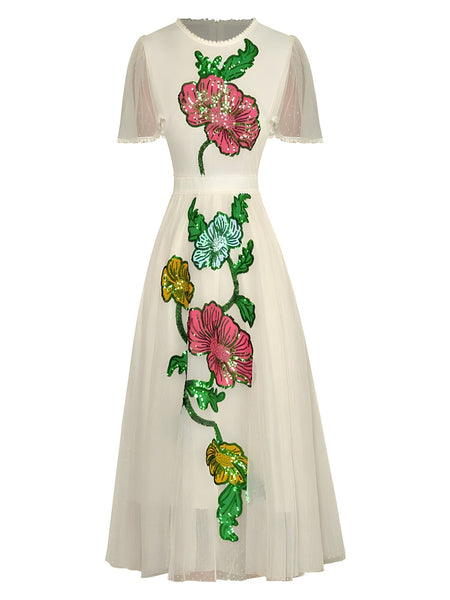 The Bouquet Short Sleeve Dress 0 SA Styles S 