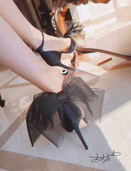 The Bow Tie High Heel Pumps 0 SA Styles 