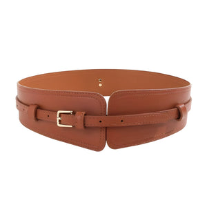 The Hera Faux Leather Waistband Belt - Multiple Colors 0 SA Styles Brown 100cm 