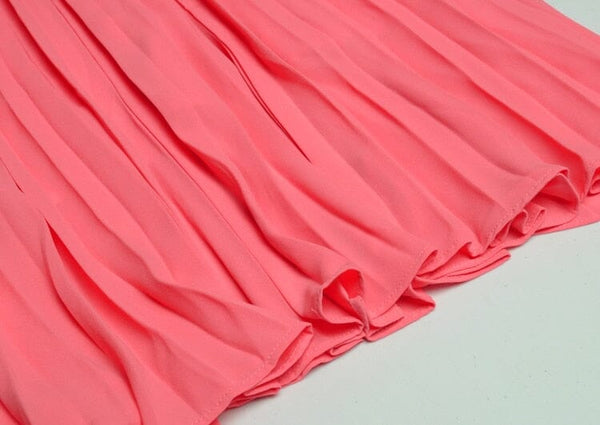 The Aster Short Sleeve Pleated Dress 0 SA Styles 