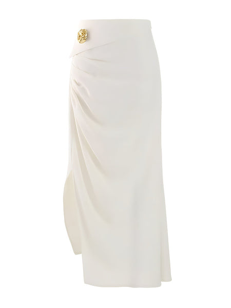 The Diana High-Waisted Skirt - Multiple Colors 0 SA Styles White S 