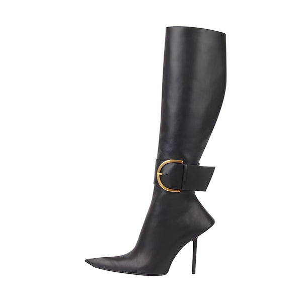 The Devlin Knee-High Boots - Multiple Colors 0 SA Styles Black EU 34 / US 4.5 