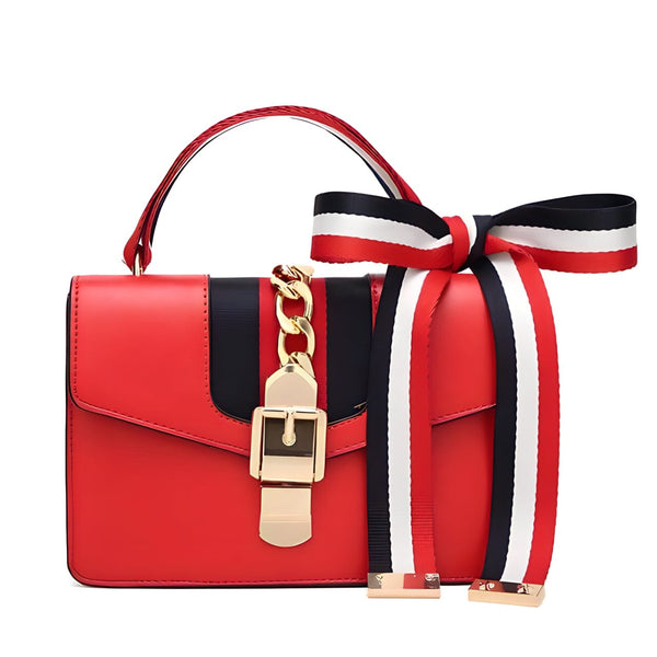 The Femme Handbag Purse - Multiple Colors Luke + Larry Red 