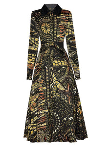 The Tabitha Long Sleeve Dress - Multiple Colors Shop5798684 Store Black S 