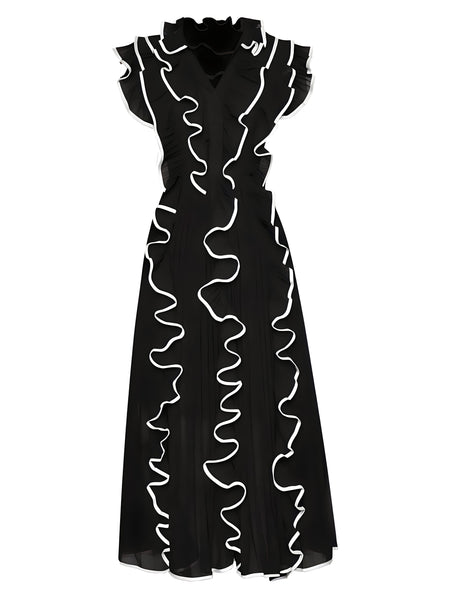 The Korina Sleeveless Dress - Multiple Colors Sarah Ashley Black S 