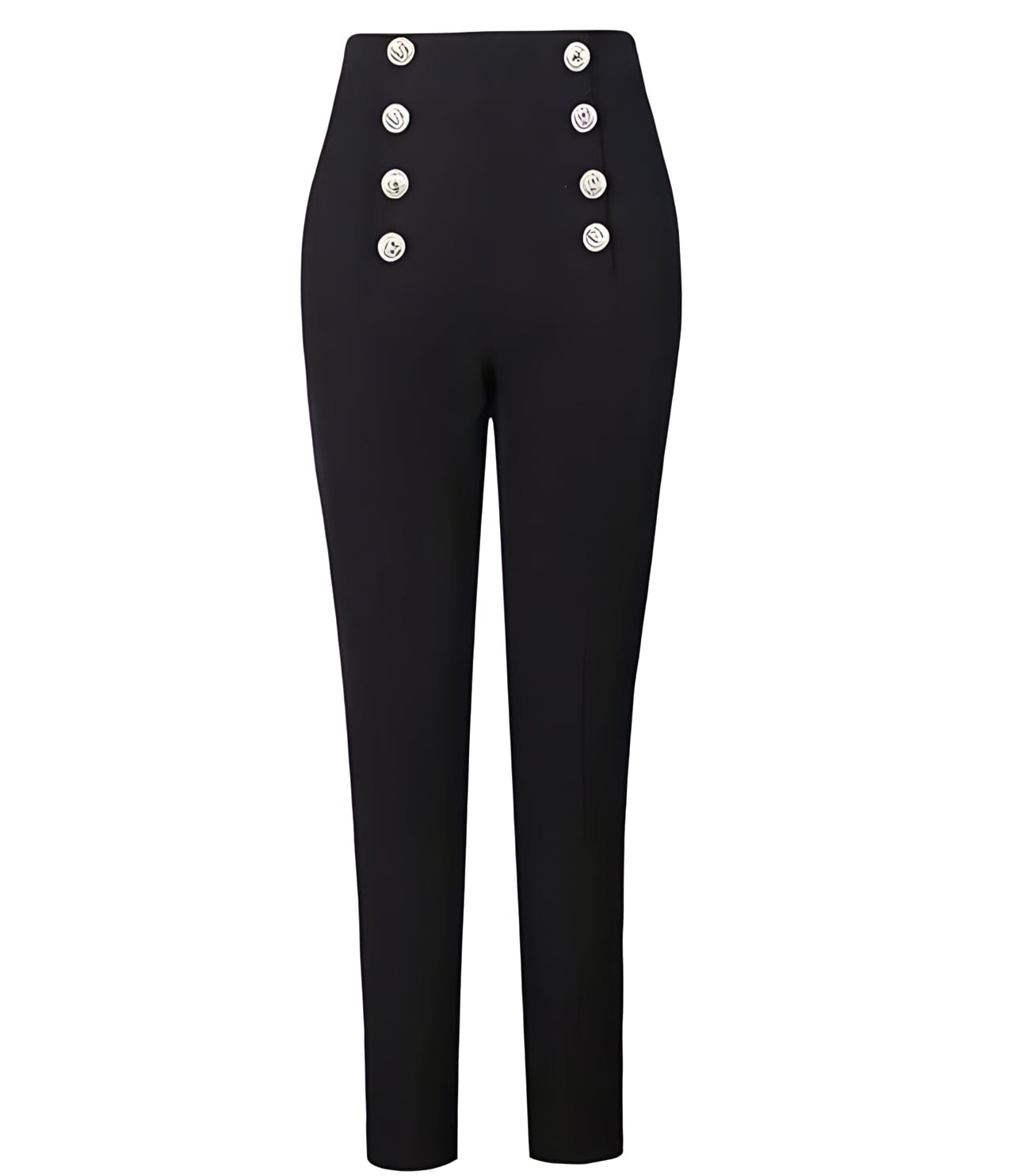 The Veronica Pencil Pants Trousers - Multiple Colors HARLEYFASHION Official Store Black S 