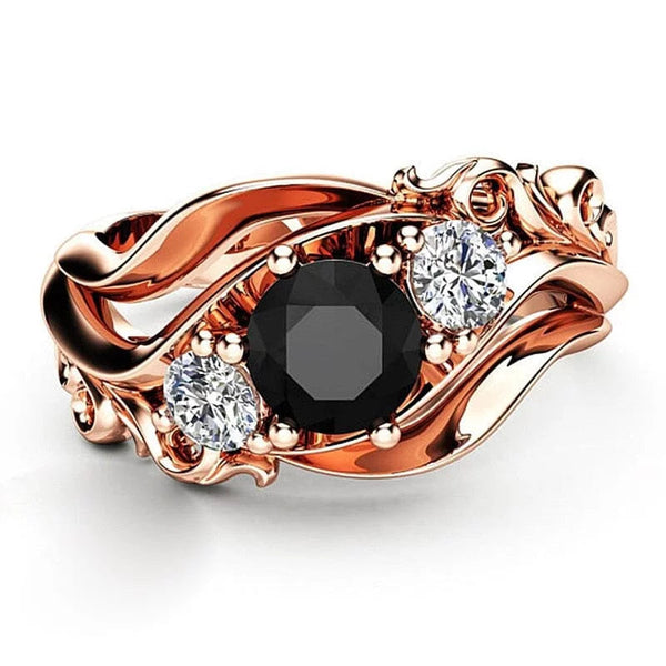 The Nile Crystal Ring - Multiple Colors 0 SA Styles 6 Bronze 