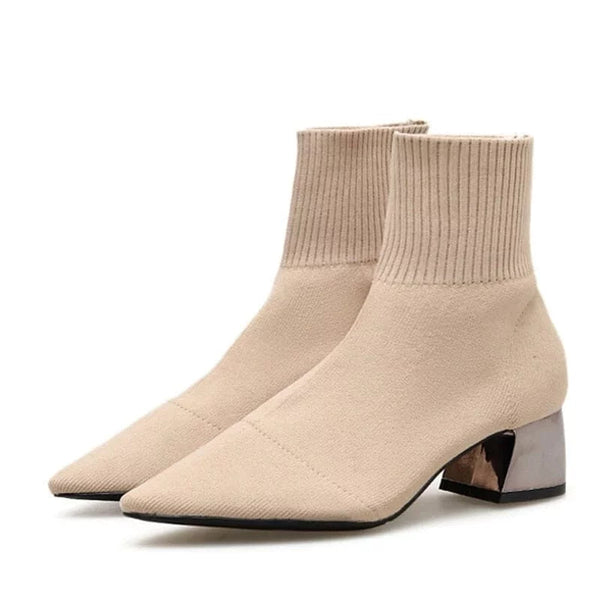 The Sage Knitted Ankle Boots - Multiple Colors 0 SA Styles 