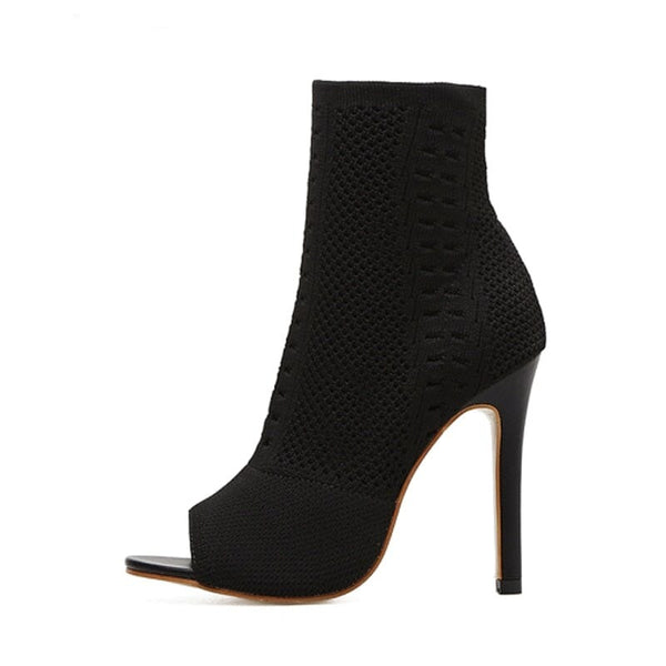 The Harper Open Toe Ankle Boot - Multiple Colors 0 SA Styles 