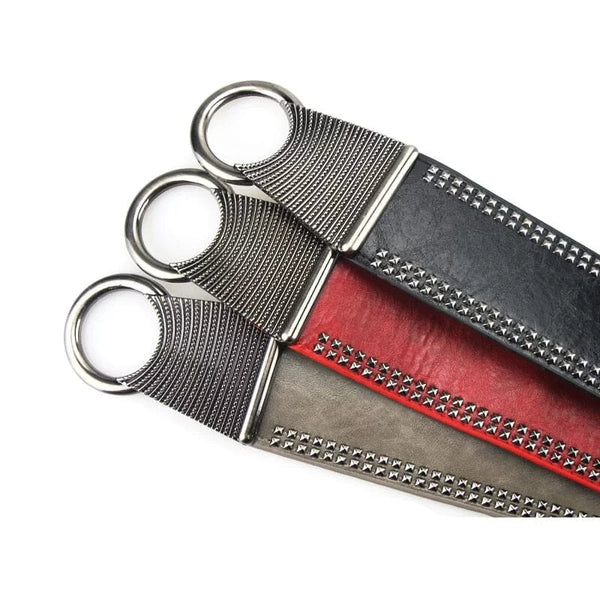 The Rockstar Faux Leather Waistband Belt - Multiple Colors 0 SA Styles 