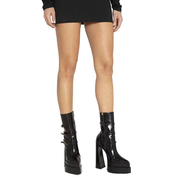 The Reign Platform Ankle Boots 0 SA Styles 