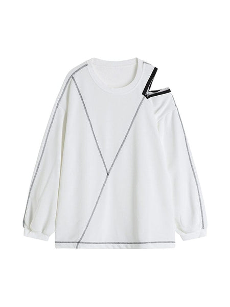 The Kiana Oversized Long Sleeve Knit Cardigan - Multiple Colors 0 SA Styles White One Size 