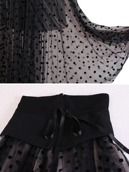 The Poppy High Waist Mesh Skirt 0 SA Styles 