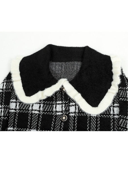 The Betsy Long Sleeve Plaid Winter Coat - Multiple Colors 0 SA Styles 