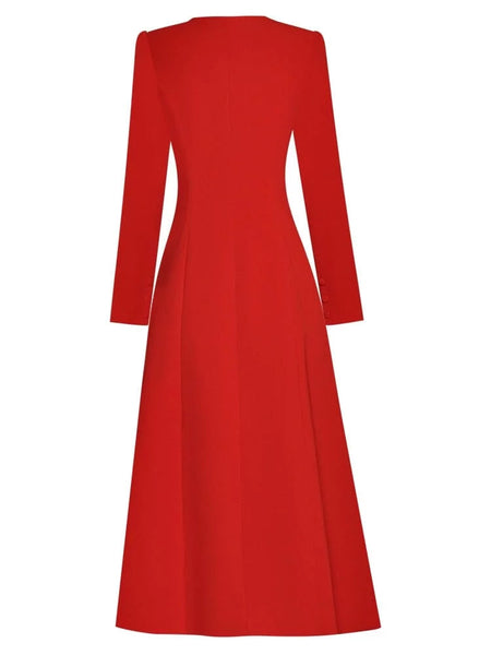 The Saffron Long Sleeve Dress 0 SA Styles 