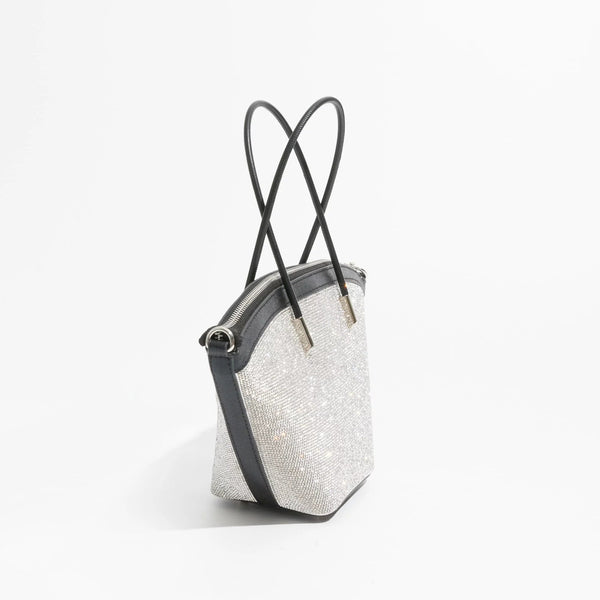 The Oyster Rhinestone Tote Bag 0 SA Styles 