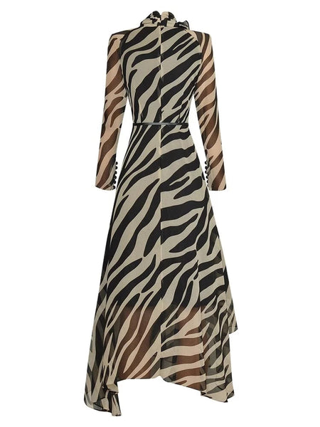 The Zoe Long Sleeve Asymmetrical Dress - Multiple Colors 0 SA Styles 
