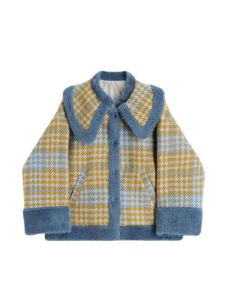 The "Beatrix" Plaid Winter Overcoat 0 SA Styles Picture Color S 