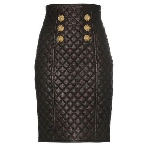 The "Cynthia" Faux Leather Skirt Shop5798684 Store S 