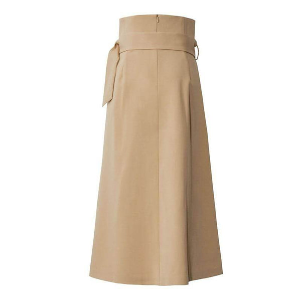 The "Mallory" High Waist Pleated Irregular Skirt EAM Official Store 