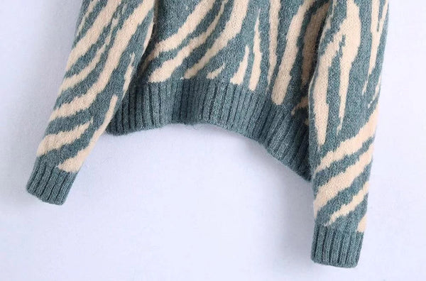 The Tigress Long Sleeve Pullover Sweater SA Studios 