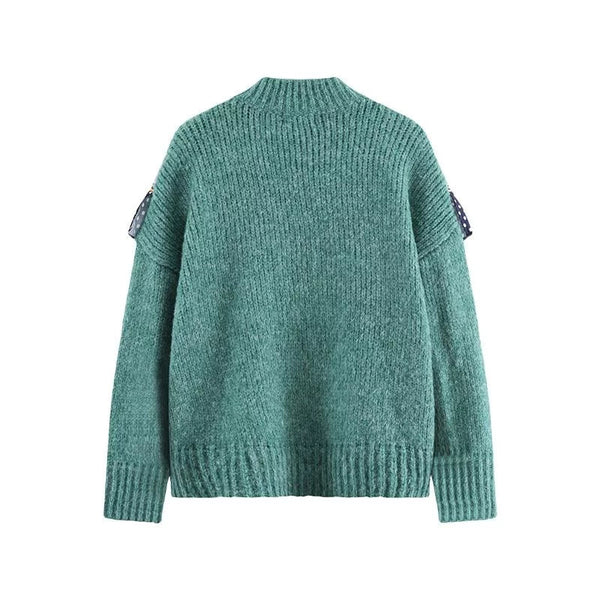 The Phyllis Long Sleeve Pullover Sweater SA Studios 