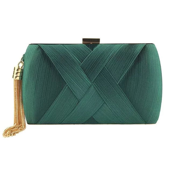 The Nicolette Handbag Clutch Purse - Multiple Colors Luke + Larry Green 